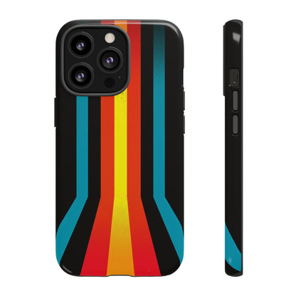 Retro Lines 1980s Flashback Phone Case