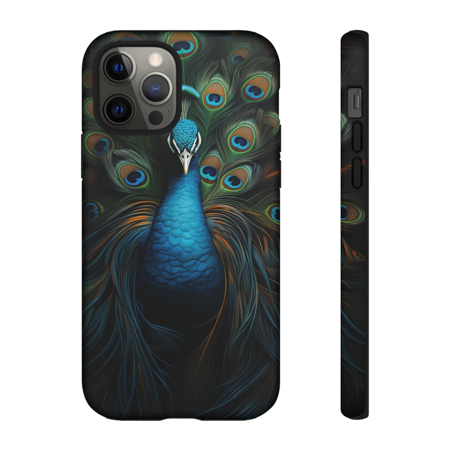 Peacock Feathers iPhone Case - A Timeless Symbol of Elegance for Google Pixel, iPhone, and Samsung Cases