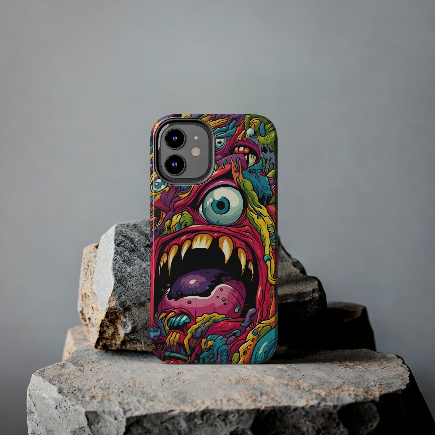 Psychedelic Dive: Monsters in the Mind & Mysteries Under the Bed | iPhone Tough Case