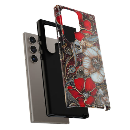 Stained Glass Floral Paisley Explosion Phone Case