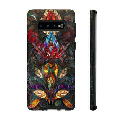 Art Deco Stained Glass floral Phone Case