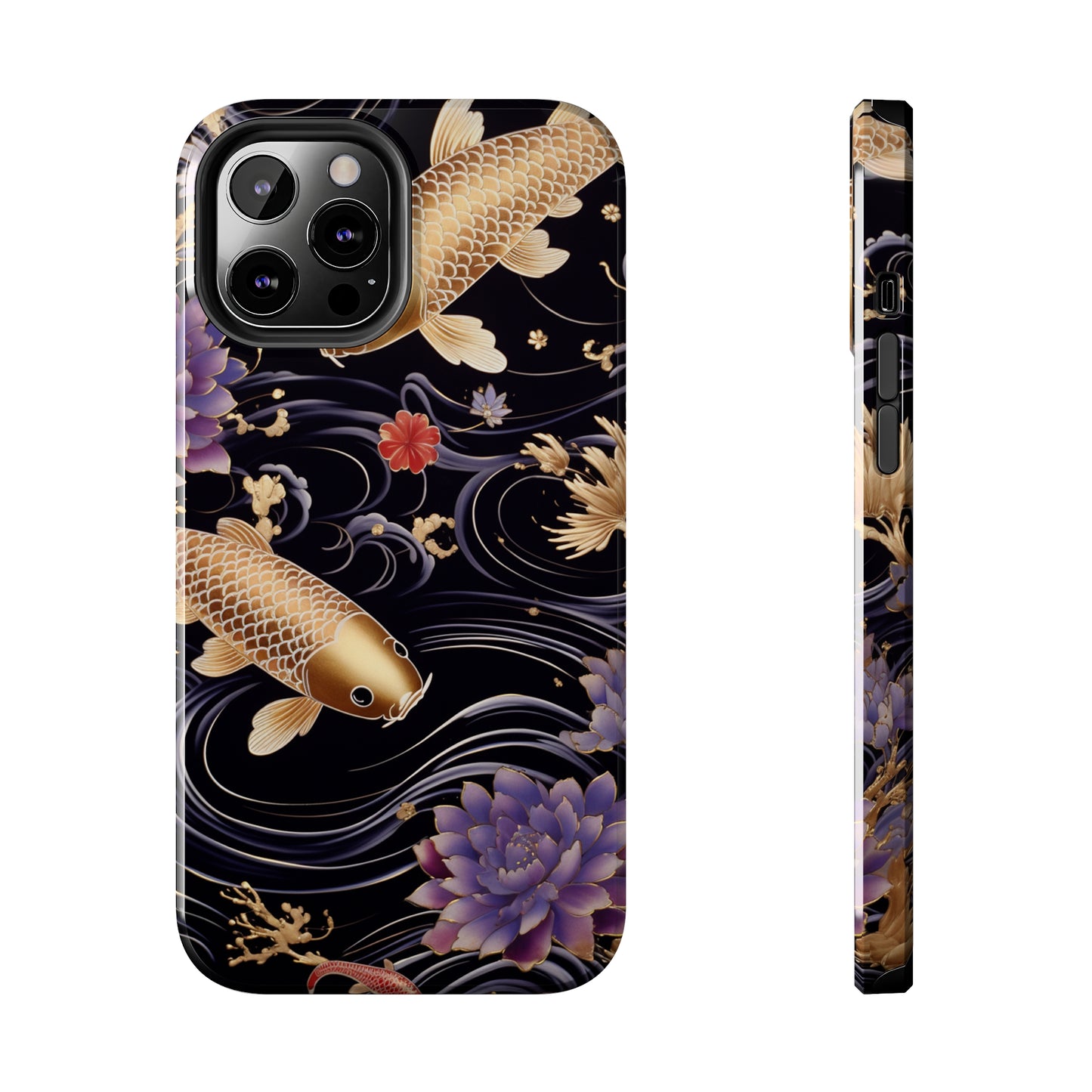 Ephemeral Beauty: Koi Fish Artistry | Japanese Inspired iPhone Case