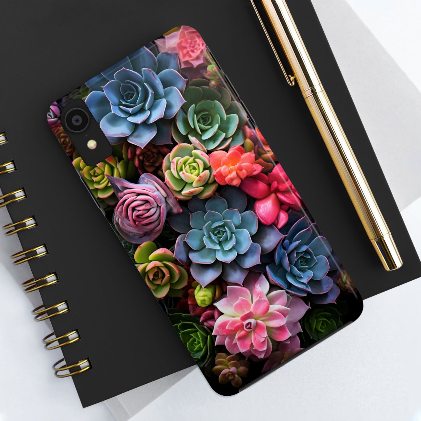 Succulent Desert Cactus Floral iPhone Case | Embrace the Beauty of Arid Elegance