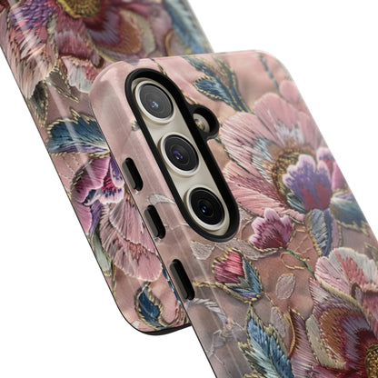 Coquette Embroidery Aesthetic Floral iPhone 14 Case