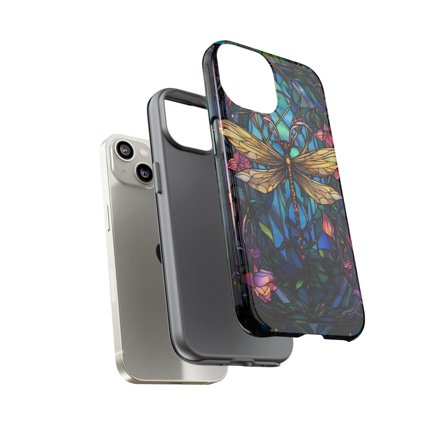 Art Nouveau Dragonfly - A Timeless Symbol of Elegance for Google Pixel, iPhone, and Samsung Cases