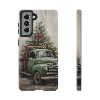 Christmas Pickup Truck Phone Case for iPhone