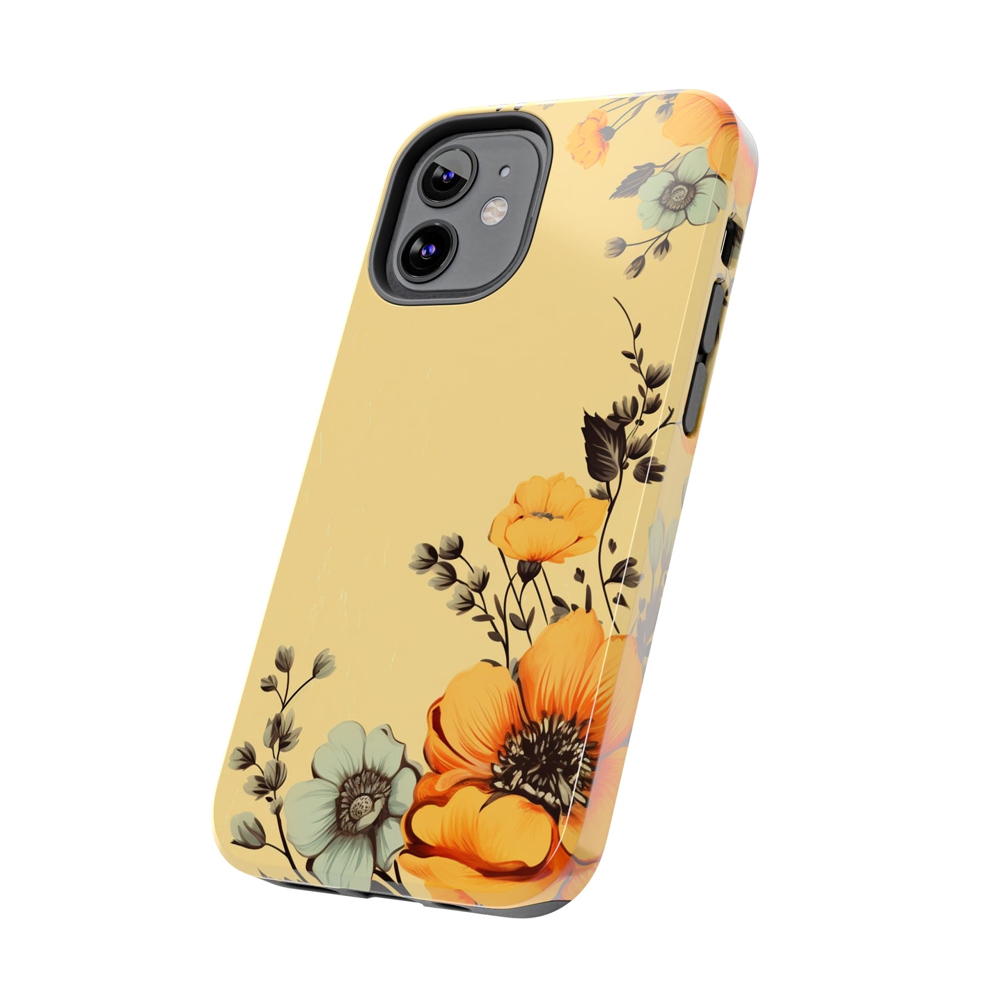 Classic Vintage Floral Case for iPhones – Timeless Elegance & Protection