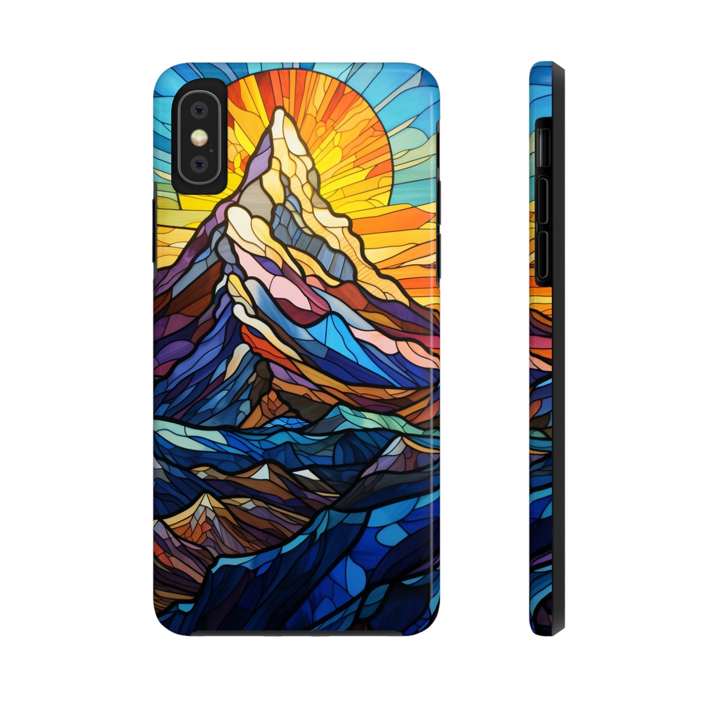 Rocky Mountain Sunrise iPhone Case