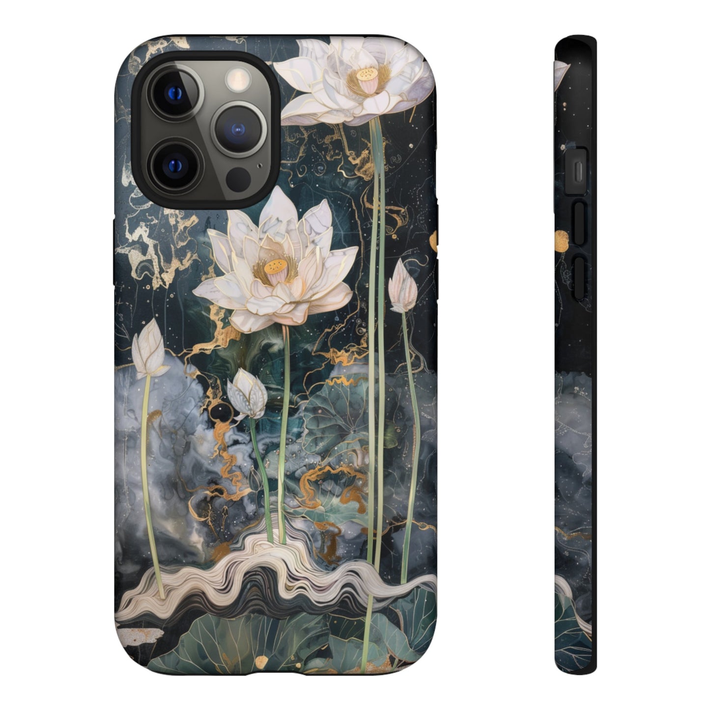 Lotus Floral Zen Art Phone Case