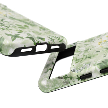 Floral Sage Green Wildflower Phone Case