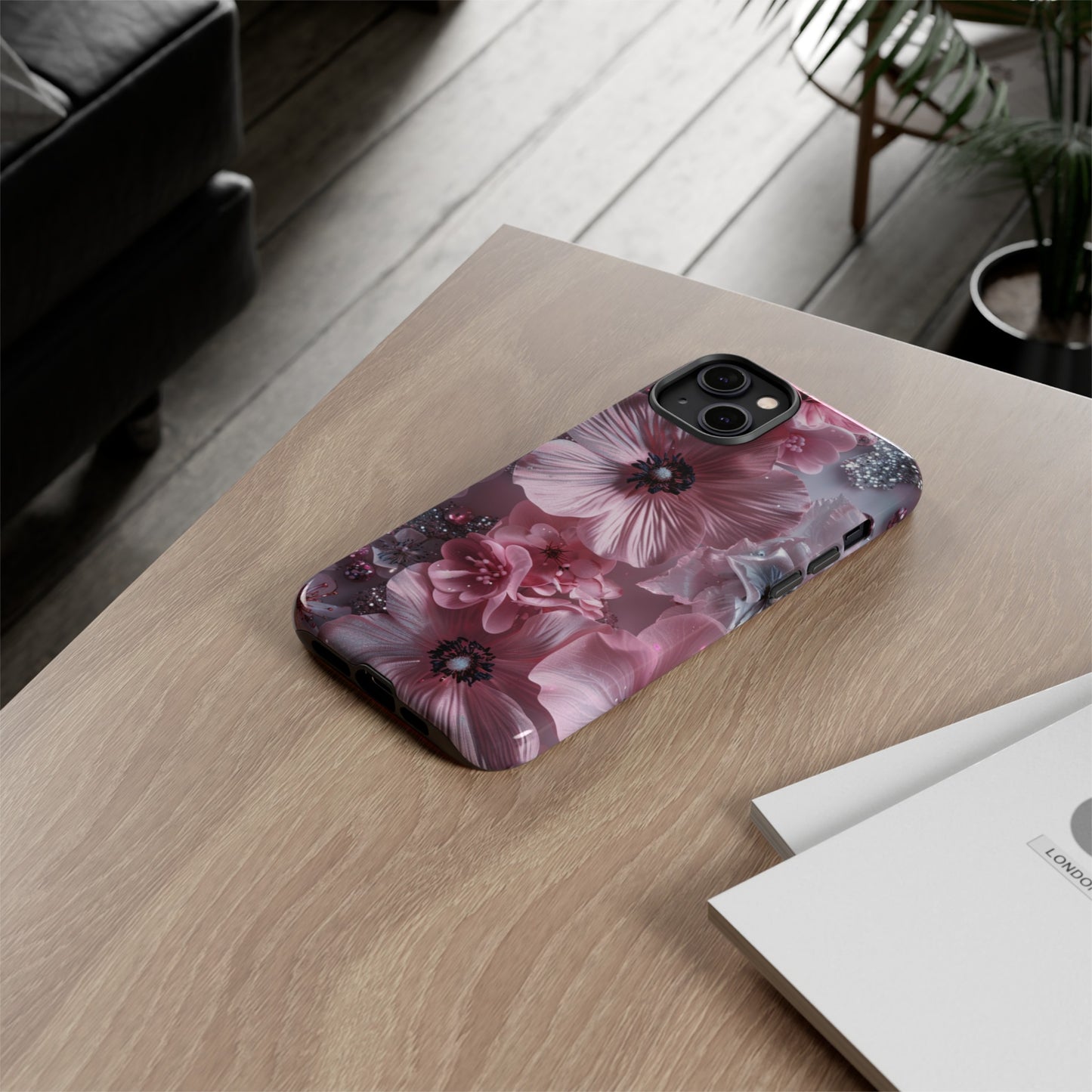 Coquette Aesthetic Floral iPhone 13 Case