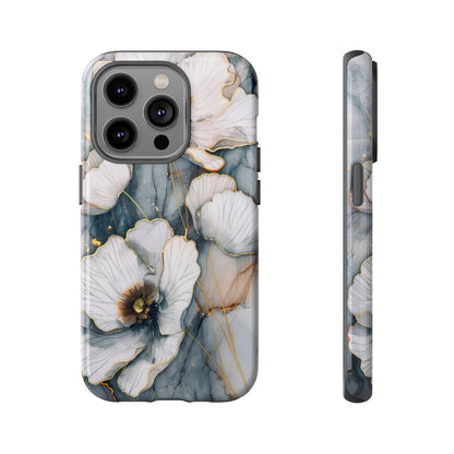 Flowers and Gold Phone Case