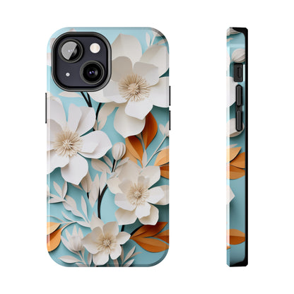 Paper Floral iPhone Case | Delicate Elegance and Nature-Inspired Beauty