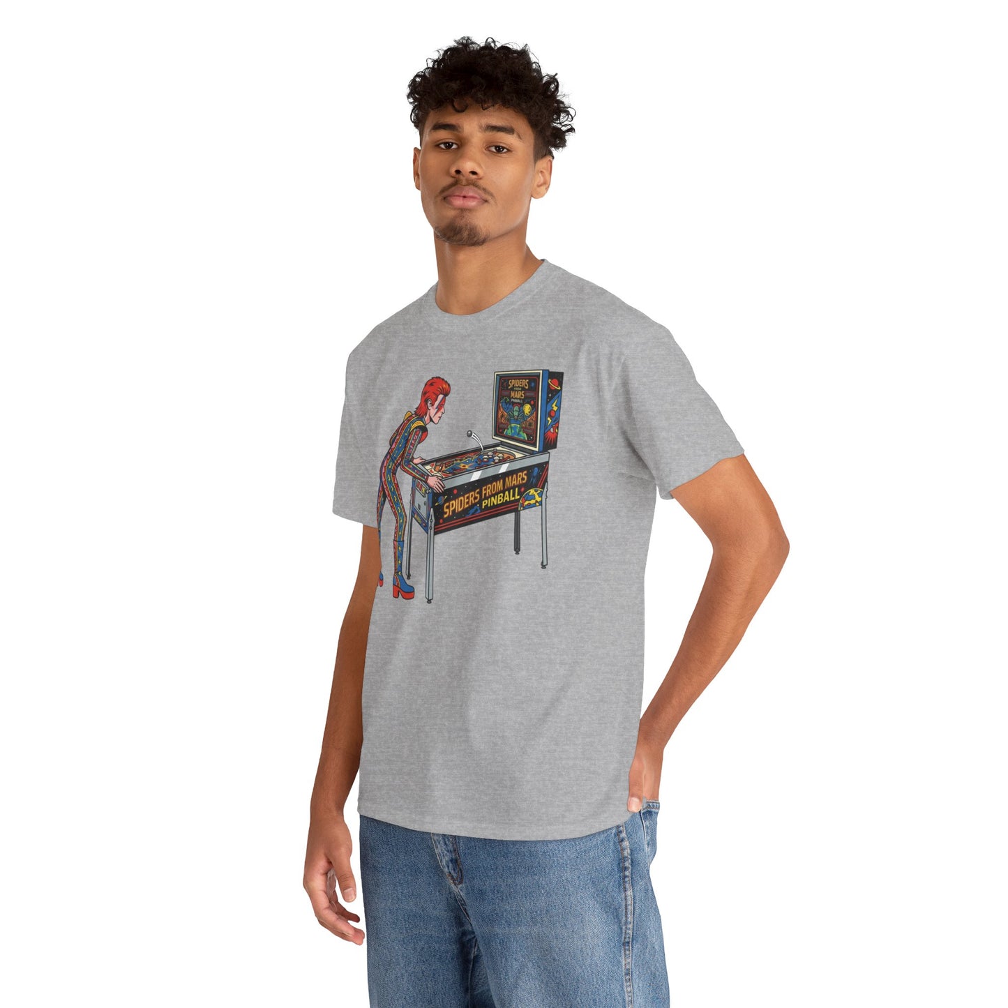 arcade pinball retro futurism shirt