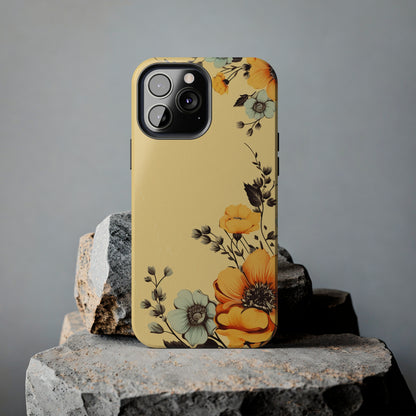 Classic Vintage Floral Case for iPhones – Timeless Elegance & Protection