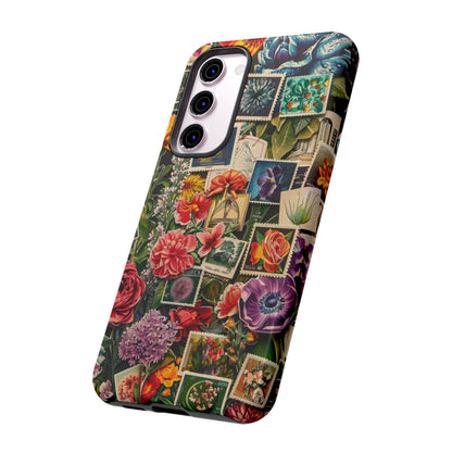 Vintage Floral Stamps Phone Case