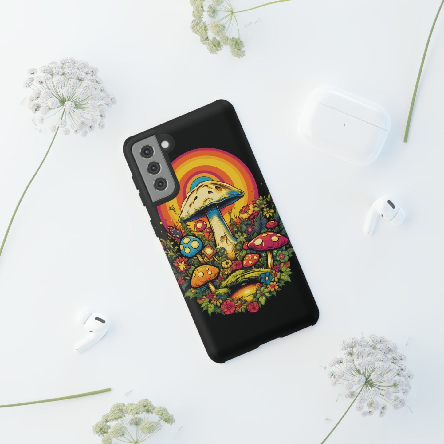 Psychedelic Art Mushroom Phone Case