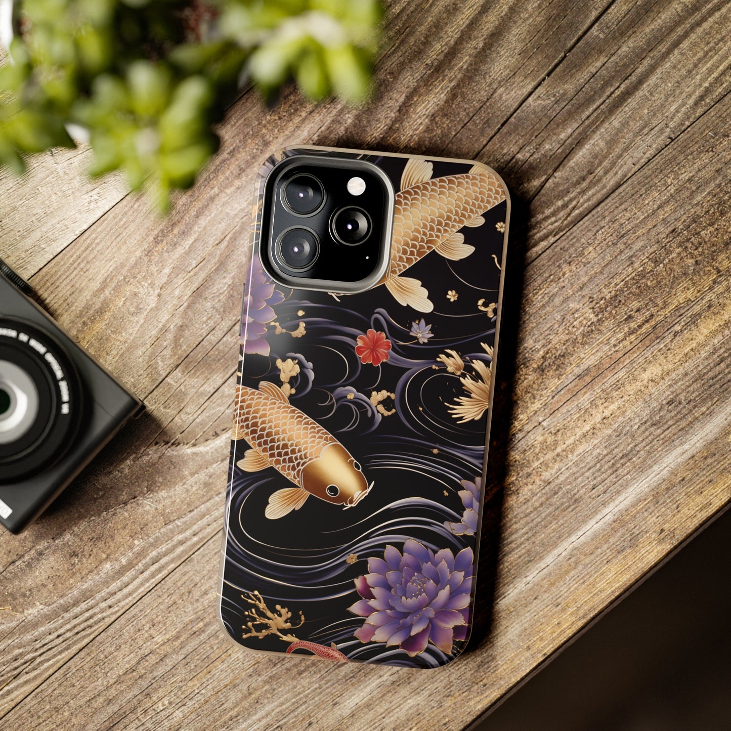 Ephemeral Beauty: Koi Fish Artistry | Japanese Inspired iPhone Case