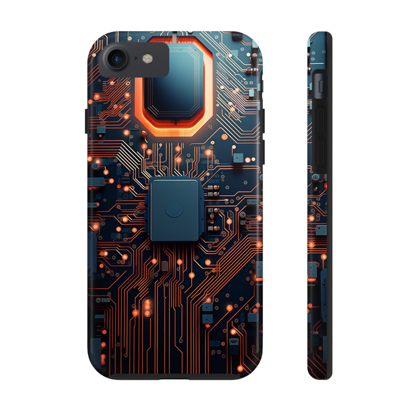 Neon Nexus: Cyberpunk Circuit Board | Futuristic Tech-Inspired iPhone Case