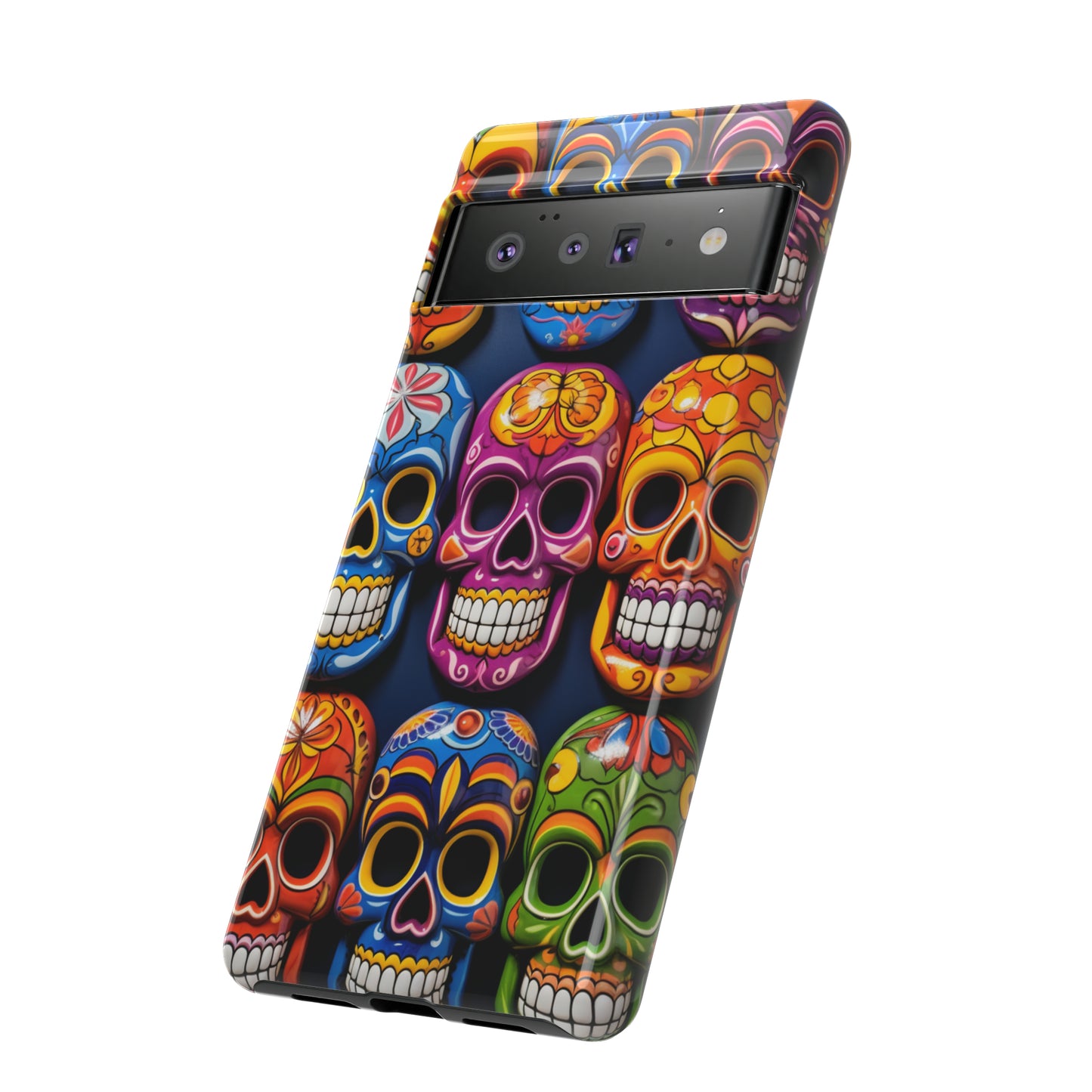 Day of the Dead Mexican Talavera Tile