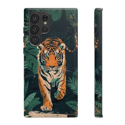 Retro Jungle Tiger Phone Case