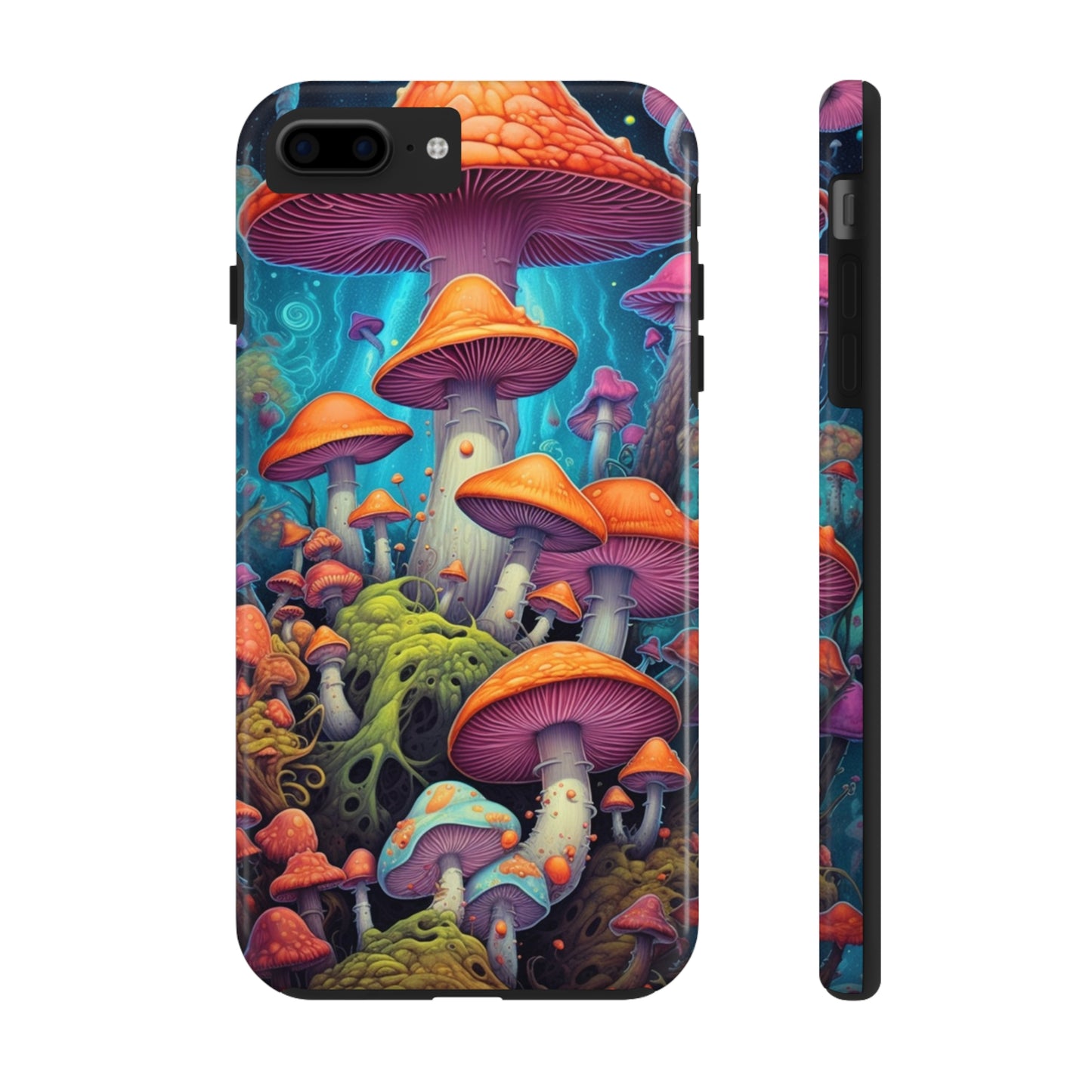 Trippy Magic Mushroom Tough iPhone Case | Embrace the Psychedelic Enchantment