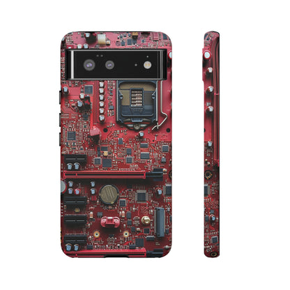 Open Circuit Naked Motherboard Technology Phone Case