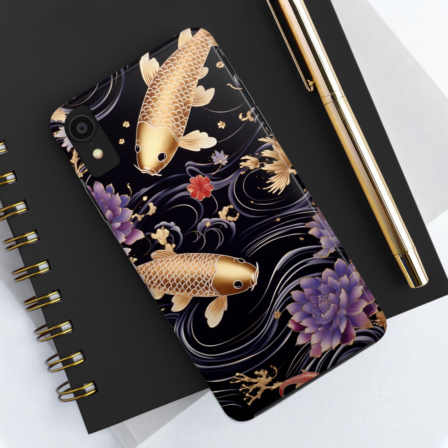 Ephemeral Beauty: Koi Fish Artistry | Japanese Inspired iPhone Case