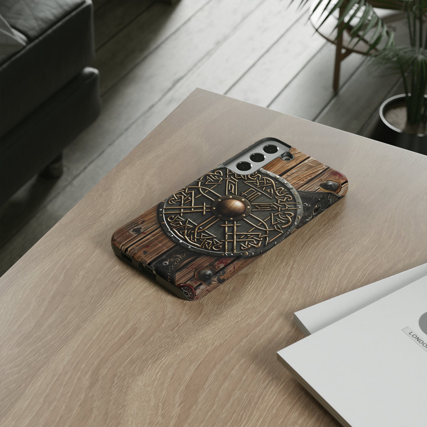 Viking Battle Shield Phone Case