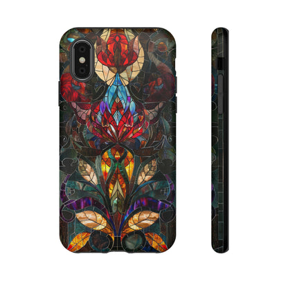 Art Deco Stained Glass floral Phone Case