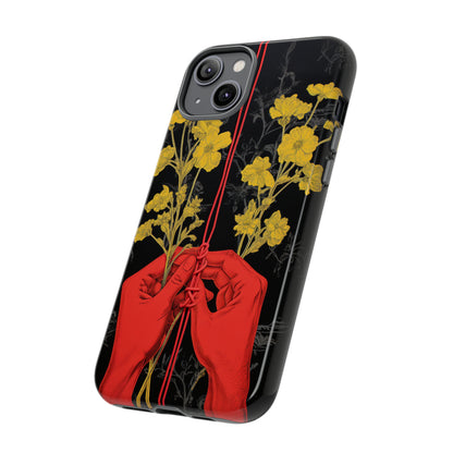 We Are All Connected Floral Phone Case