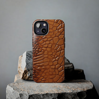 Faux Alligator Skin Textured look and style iPhone Case