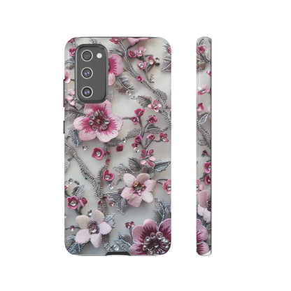 Coquette Aesthetic Floral Art iPhone 12 Case