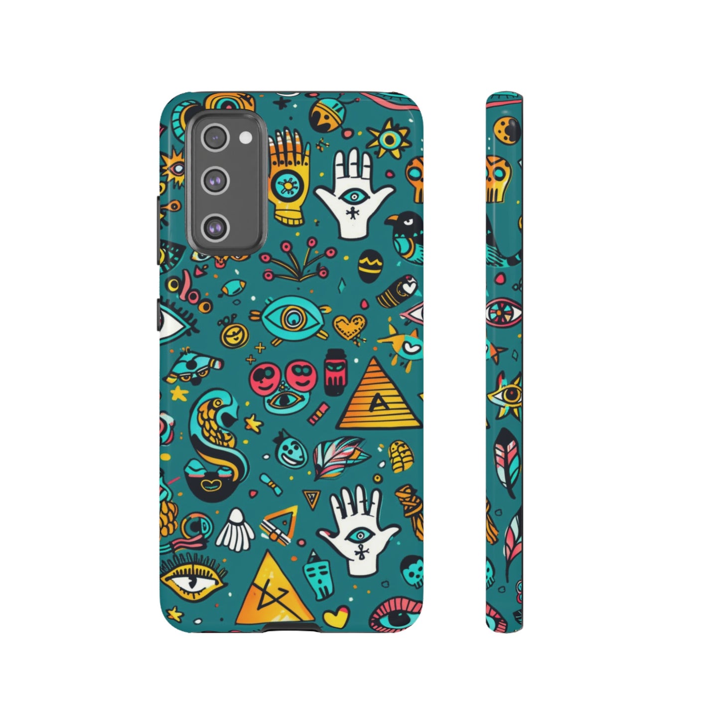 UFOs and Ancient Egypt Talisman Collage Phone Case