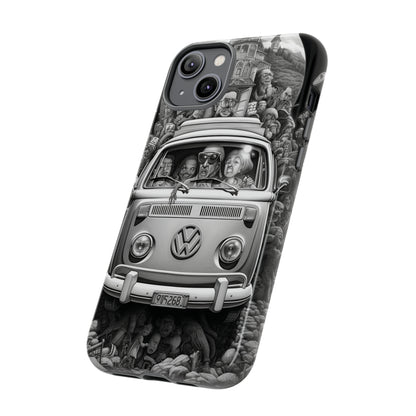 Vintage VW Camper Van iPhone Case