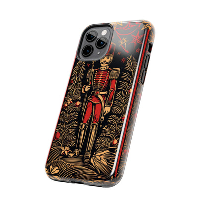 Guardian of Yuletides Past: Vintage Christmas Toy Soldier | Tough iPhone Case