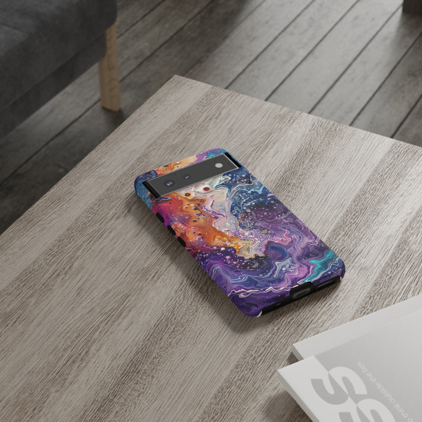 Trippy Psychedelic Color Waves Phone Case