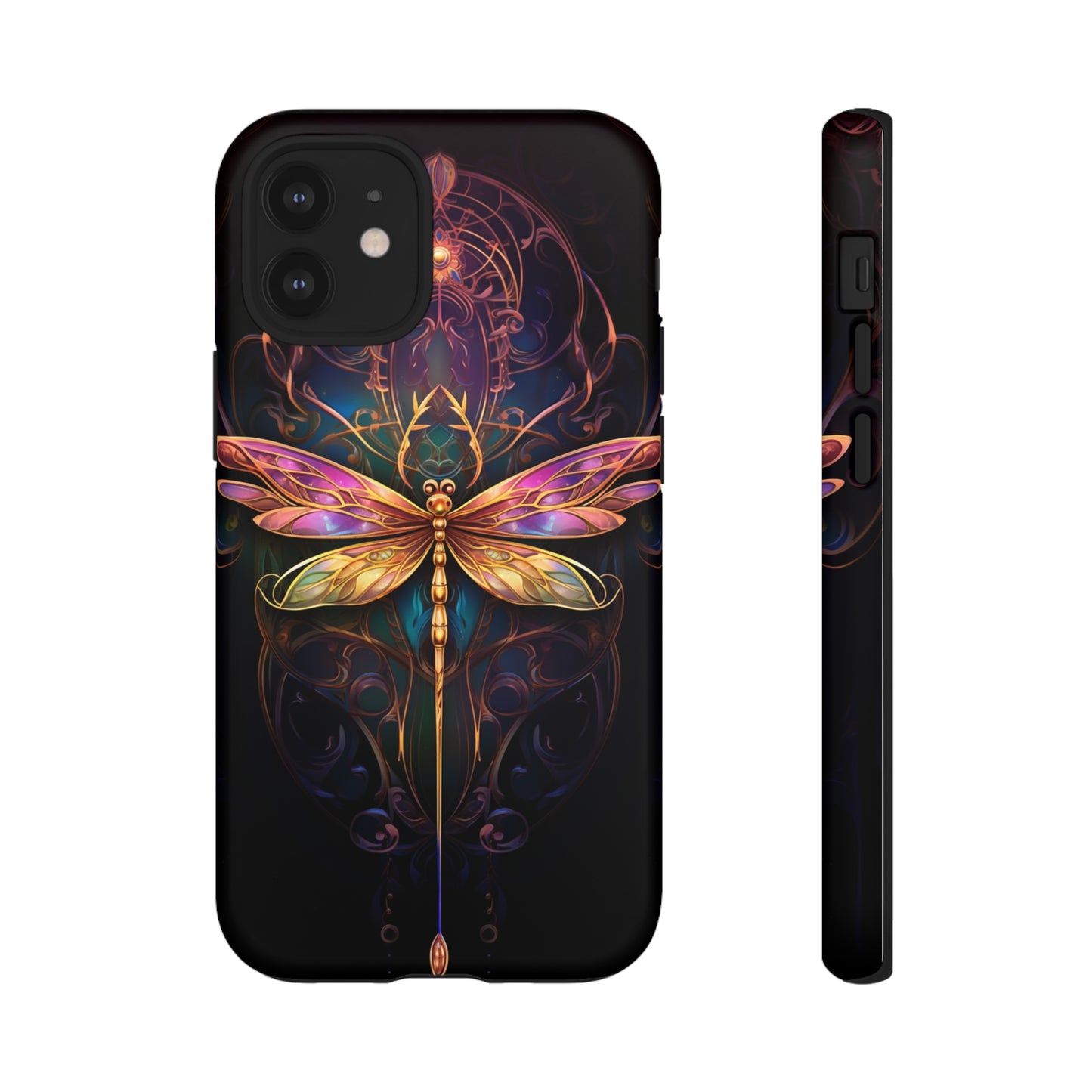 Art Nouveau Dragonfly - A Timeless Symbol of Elegance for Google Pixel, iPhone, and Samsung Cases