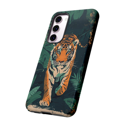 Retro Jungle Tiger Phone Case