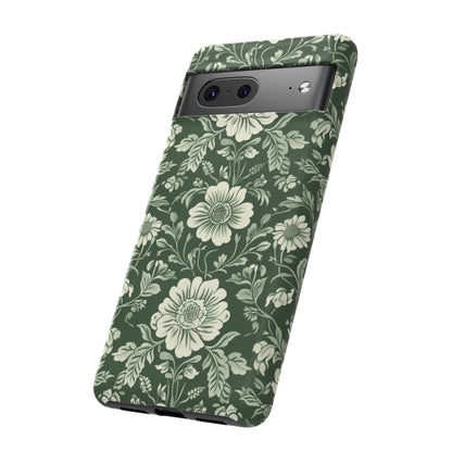 Floral Sage Green Wildflower Phone Case