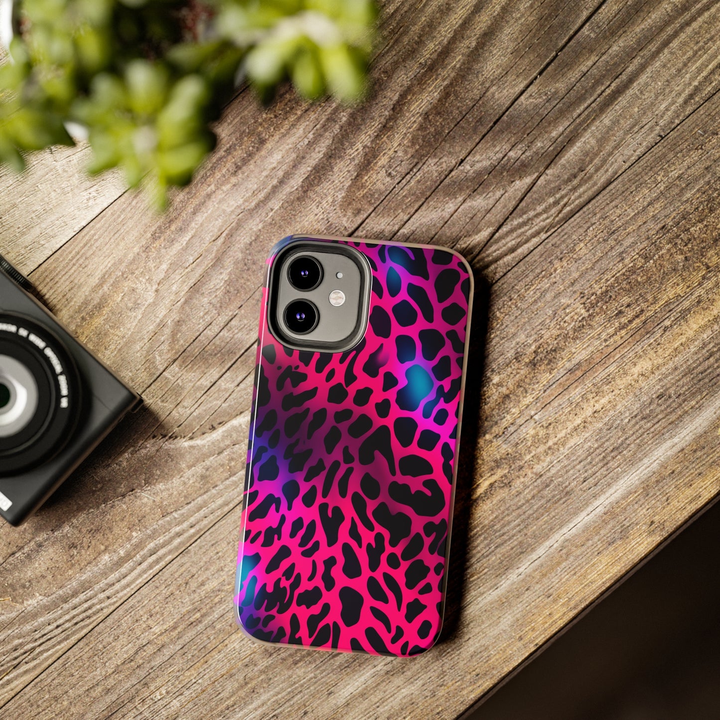 Wild Child: Trippy Leopard Spots Mystique | Dynamic iPhone Case