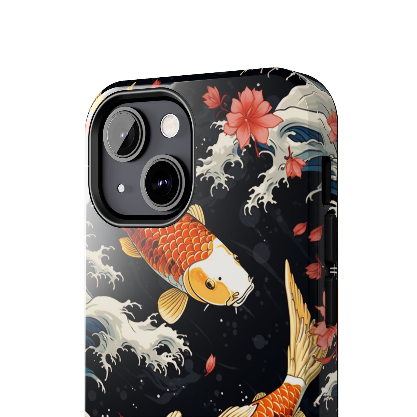 Graceful Flow: Koi Fish Inspired | Japanese Art Masterpiece iPhone Case