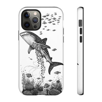 Whale Shark, Turtle, Manta Ray Phone Case