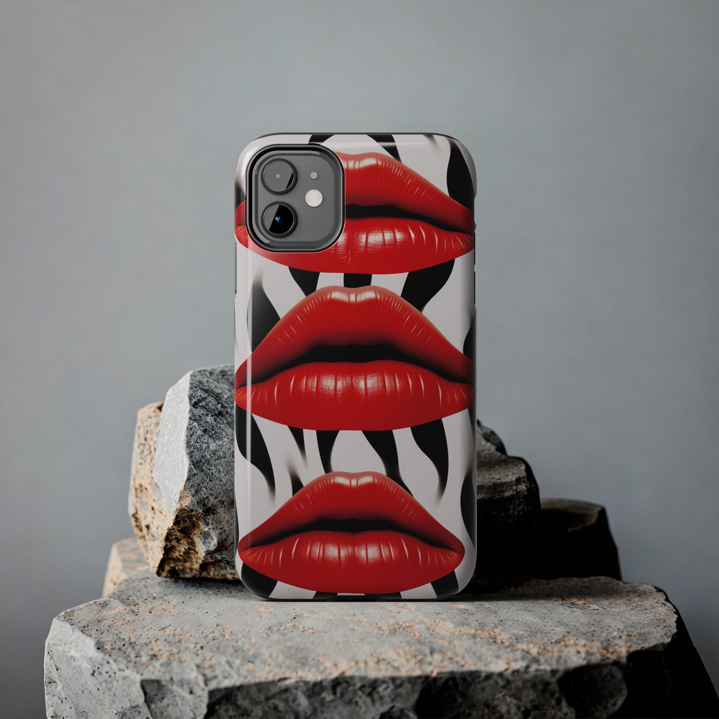 Kiss Lips iPhone Case | Expressive and Playful Design for iPhone 11, 12, 13, 14