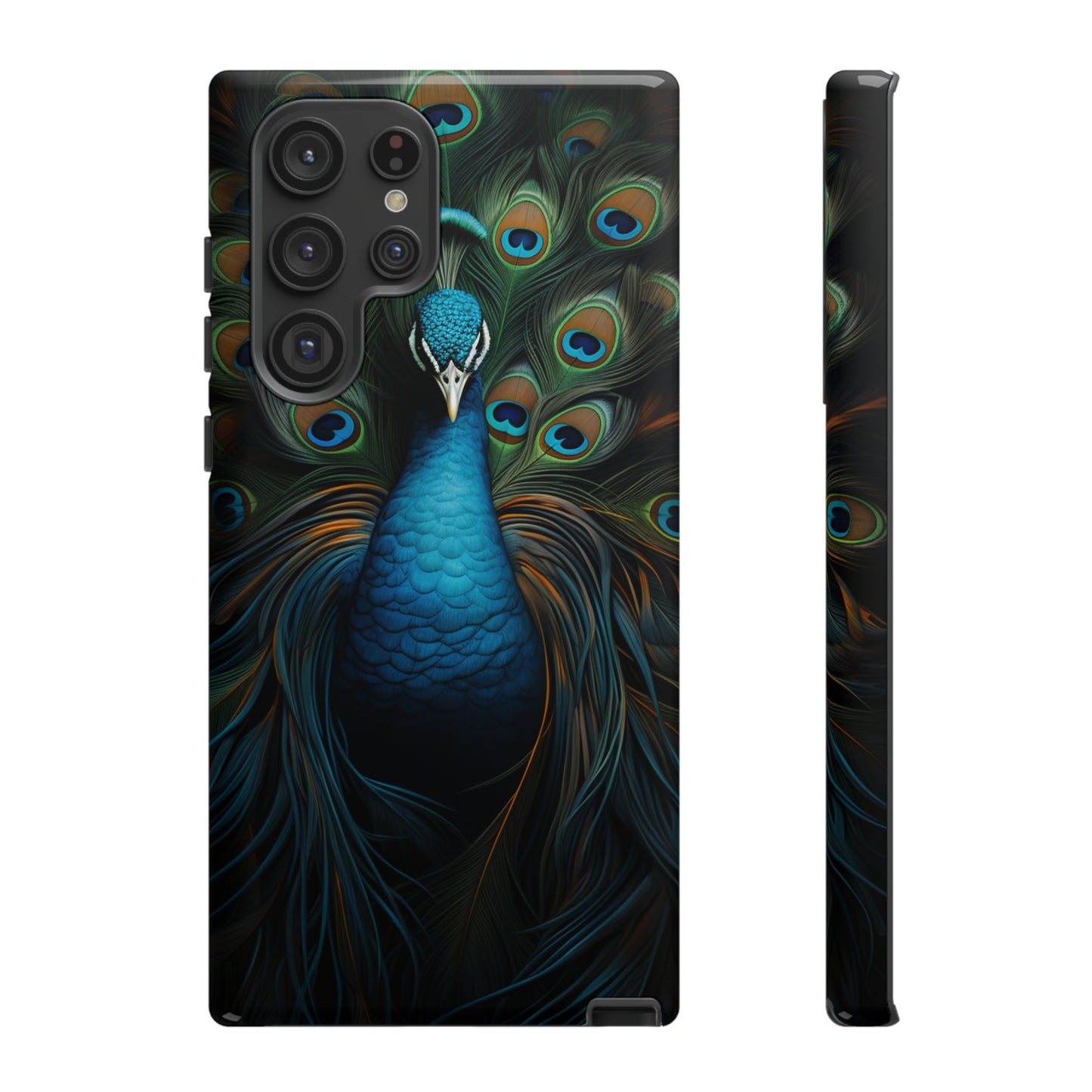 Peacock Feathers iPhone Case - A Timeless Symbol of Elegance for Google Pixel, iPhone, and Samsung Cases