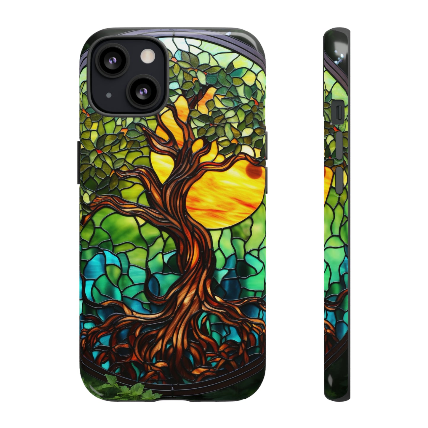 Stained Glass Mosaic Tile Phone Case