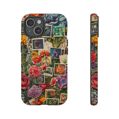 Vintage Floral Stamps Phone Case