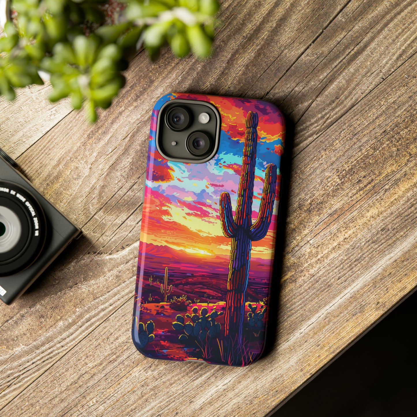 Southwest Desert Cactus Phone Case