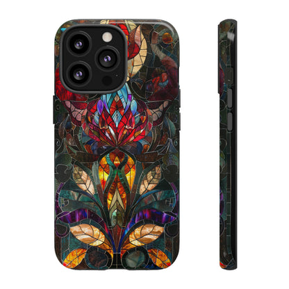 Art Deco Stained Glass floral Phone Case