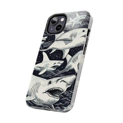 Shark Design | Swimming with the Sharks Aquatic Adventure iPhone 13 Case